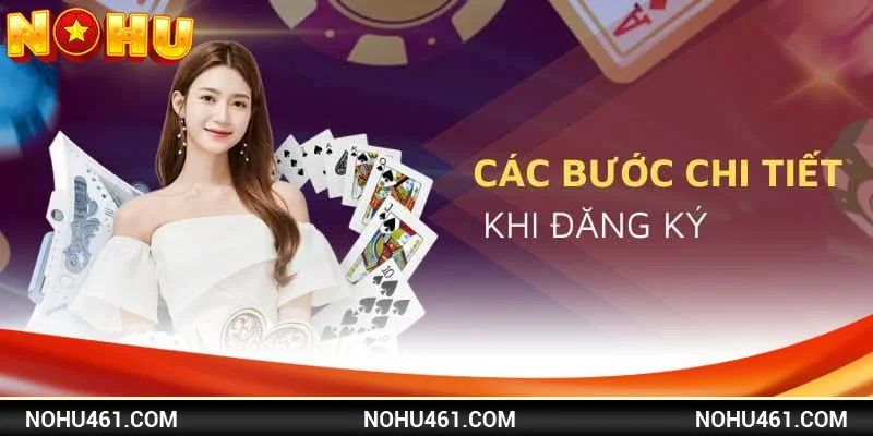 Người chơi có thể hoàn tất đăng ký NỔ HŨ chỉ với vài bước cơ bản