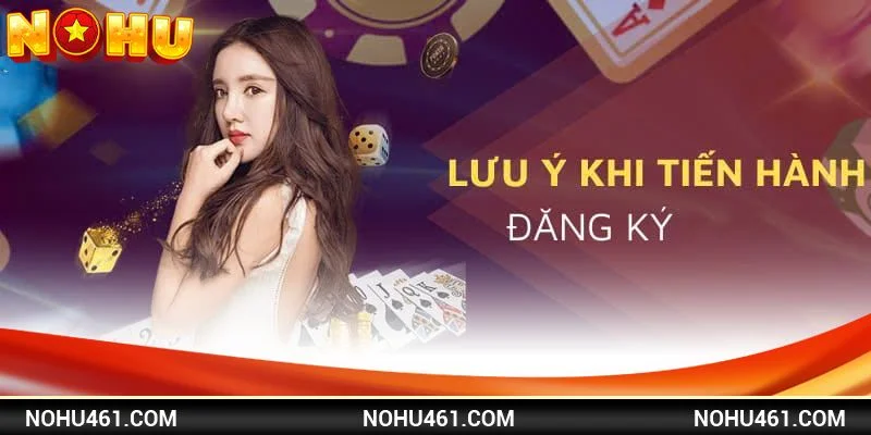 Người chơi nên đăng ký NỔ HŨ đúng thông tin cá nhân