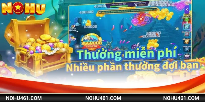 Siêu phẩm bắn cá nổ hũ đổi thưởng được yêu thích bởi đông đảo người chơi