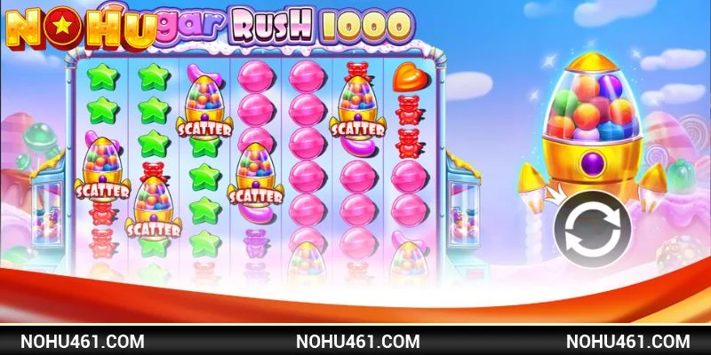 Sugar Rush là tựa game slots ăn khách hàng đầu tại NỔ HŨ