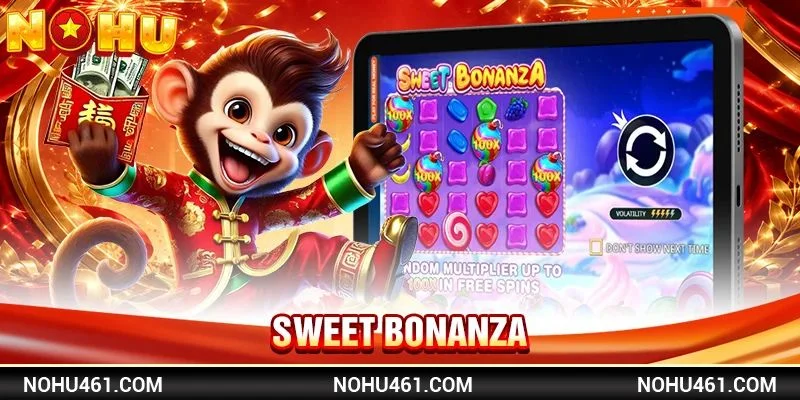 Sweet Bonanza NỔ HŨ: Game Slots Kẹo Ngọt Bùng Nổ Jackpot 